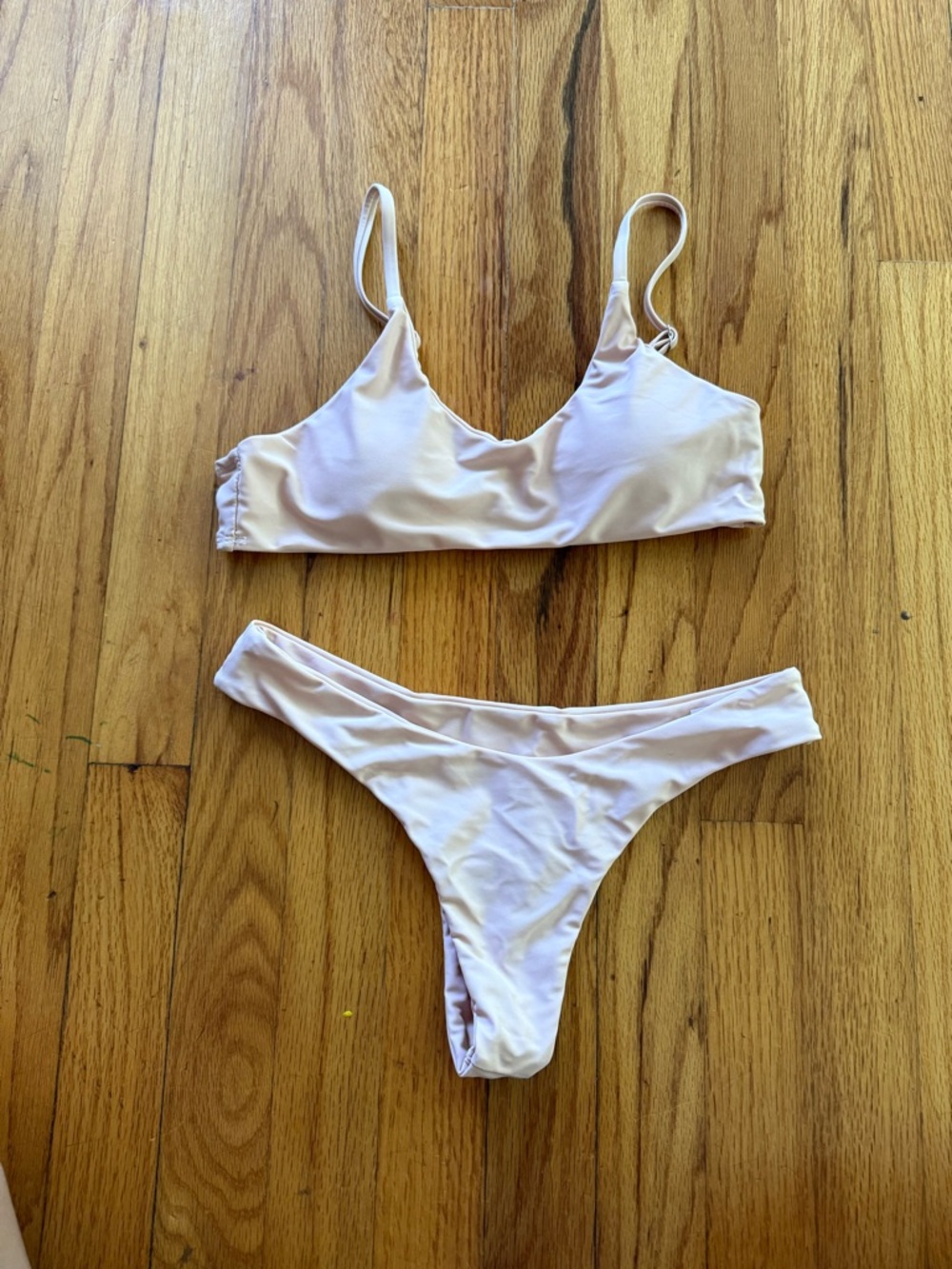 Sherry DC Pink Thong Bikini Set nwot